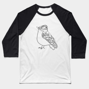 Bird Art Baseball T-Shirt